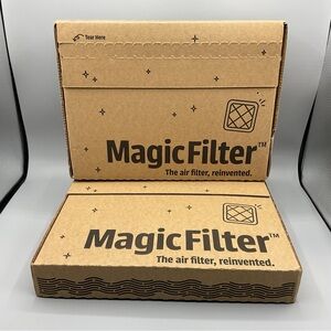 Magic Filter 17x17x1. Lot Of 2 , NEW IN BOX